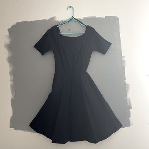Vintage navy wool dress50’s